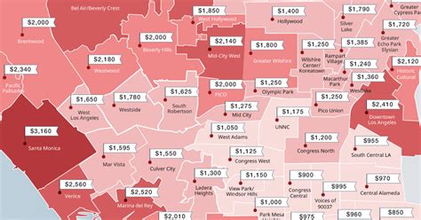 what parts of los angeles are cheapest